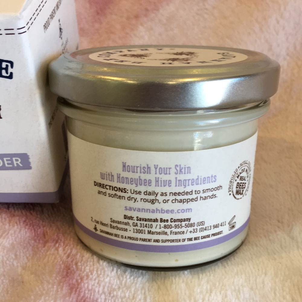 Savannah Bee Co Rosemary Lavender Beeswax & Royal Jelly Hand Cream NWT 3.4 oz - Picture 6 of 12